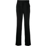 Pantalons de costume Zadig & Voltaire noirs à rayures en viscose éco-responsable stretch Taille XS W38 L36 pour femme 