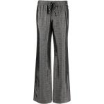 Pantalons taille élastique Zadig & Voltaire gris anthracite en viscose Taille XS W38 L36 coupe bootcut pour femme 