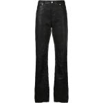 Pantalons classiques Zadig & Voltaire noirs à effet froissé Taille XS W38 L36 pour femme 