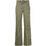Pantalons droits Zadig & Voltaire vert mousse bio éco-responsable Taille XS W38 L36 pour femme 