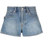 Shorts en jean Zadig & Voltaire bleus à strass Taille XS classiques pour femme en promo 