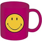 Zak Designs 6187-1591 Mélamine Smiley Mug, Framboise