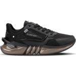 Chaussures Slazenger noires en cuir synthétique en cuir avec un talon entre 5 et 7cm pour homme 