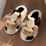 Chaussures casual en caoutchouc à motif vaches look casual pour homme 