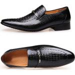 Chaussures oxford de mariage marron en cuir Pointure 38 plus size look business pour homme 