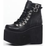 Chaussures casual noires Pointure 40 plus size steampunk pour femme 