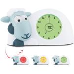ZAZU Horloge Sam l'Agneau - Horloge d'Entraînement au Sommeil et Veilleuse pour Enfants | Réveil lumineux | Aidez votre enfant à apprendre quand se réveiller | Luminosité réglable | Arrêt automatique