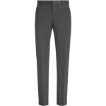 Pantalons de costume Zegna gris foncé stretch Taille 3 XL W44 pour homme 