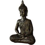 Statuettes en résine à motif Bouddha de 21 cm 