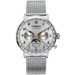 Montres Zeppelin blanches look fashion pour homme 