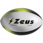 Ballons de rugby Zeus multicolores en caoutchouc 