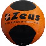 Ballons de foot Zeus orange fluo 