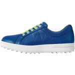 Chaussures de golf bleues en caoutchouc imperméables Pointure 35 look fashion pour femme 