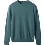 Pulls col rond turquoise à col rond Taille XL look fashion pour homme 