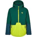 Vestes de ski Ziener vert lime coupe-vents avec jupe pare-neige look fashion pour garçon de la boutique en ligne Amazon.fr 