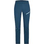 Pantalons de randonnée Ziener bleu marine en shoftshell coupe-vents Taille XS look fashion pour femme 