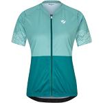 Maillots de cyclisme Ziener verts Taille XL look fashion pour femme 