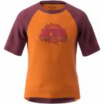 Zimtstern - Kid's Pureflowz Shirt S/S - Maillot de cyclisme - XL - burnt orange / windsor wine