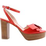 Zinda - Shoes > Sandals > High Heel Sandals - Red -