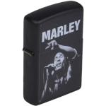 Zippo - Bob Marley - Black Matte - Essence Briquet Coupe-Vent, Rechargeable, dans Une boîte Cadeau de Haute qualité