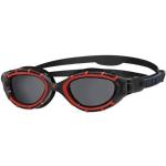 Zoggs predator flex polarized red black smoke polar lunettes natation et triathlon