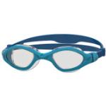 Zoggs Tiger LSR+ Blue/Blue Reef - Clear Lens-Small