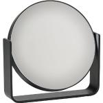 ZONE DENMARK Ume Miroir de Table grossissant 5X Noir Diamètre 19 cm Hauteur 19,5 cm