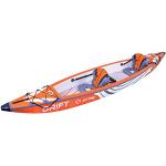 Kayaks gonflables orange 2 places 