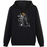 Zweck Pullover Warm Hoodies The Nobody Kingdom Hearts Hoody Long Sleeve Sweatershirt Black L