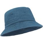 Chapeaux cloches bleus en coton Taille L look fashion 